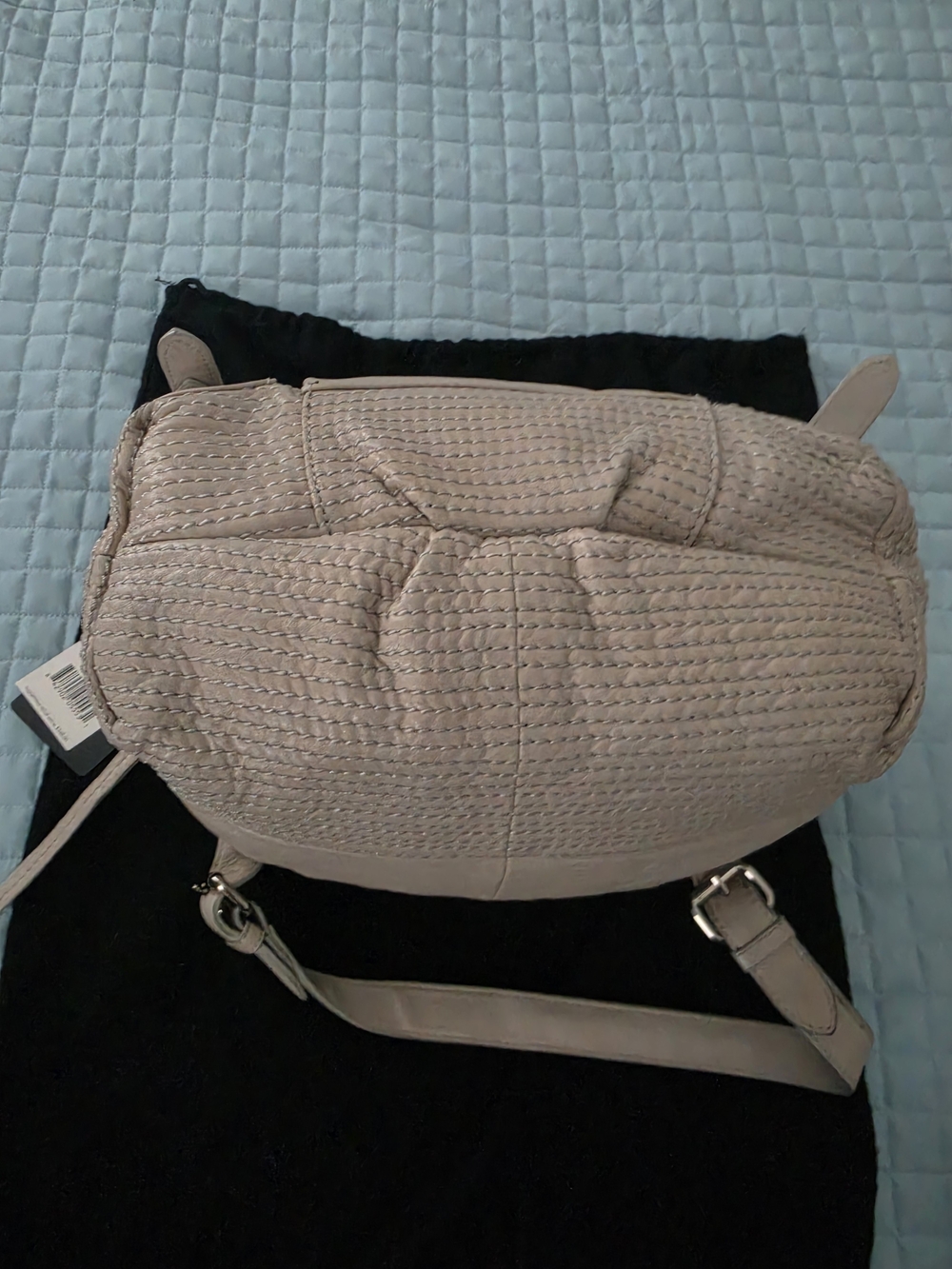 L.A.M.B. Women's Leather Shoulder Bag Ghost - Picture 3 of 10